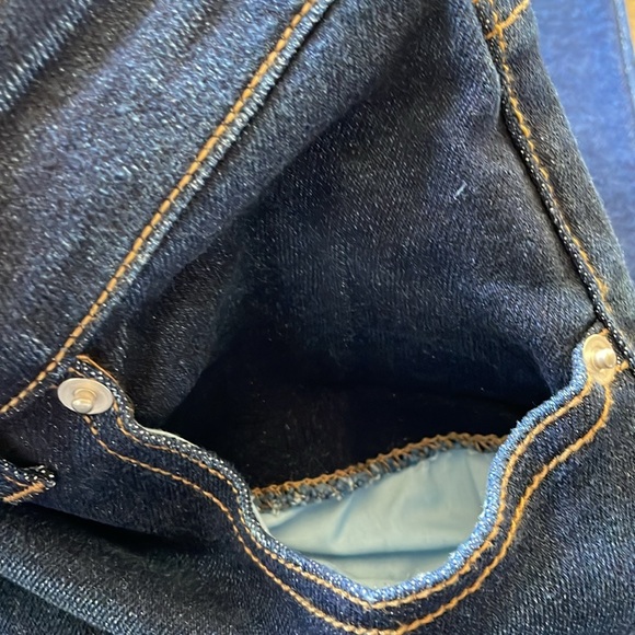 Maternity Jeans 👖Size XXL (20), Straight Leg, Comfort Stretch, NWOT, Dark Wash - Picture 7 of 9